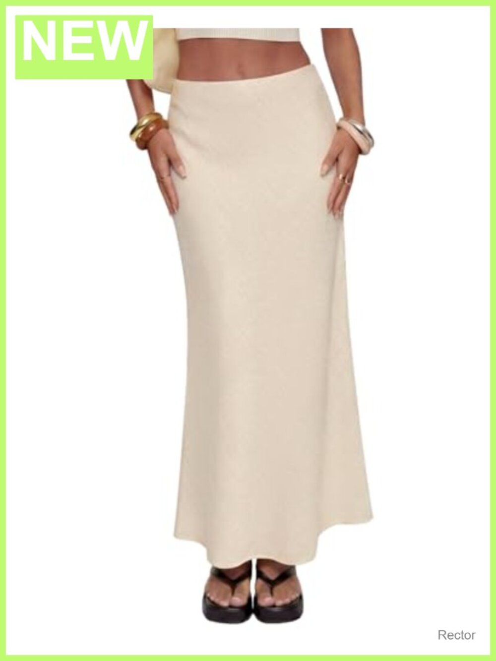 Linen Maxi Skirt High Waisted Flowy A-Line Summer Beach Long Skirt